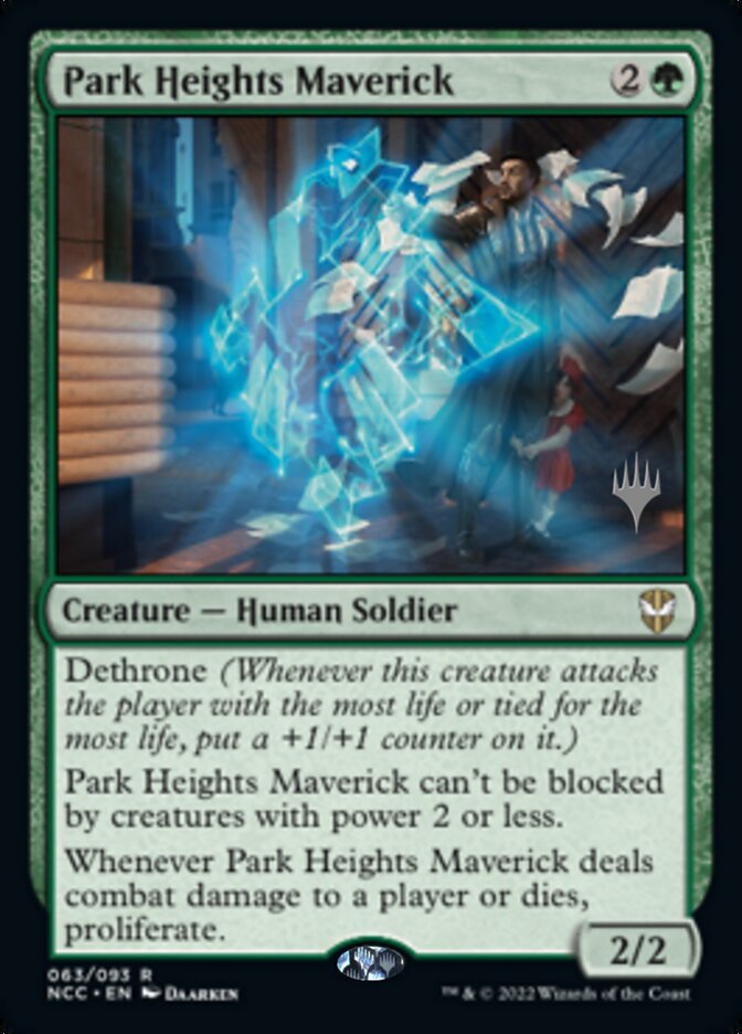 Park Heights Maverick (Promo Pack) [Streets of New Capenna Commander Promos] | Good Games Cannington