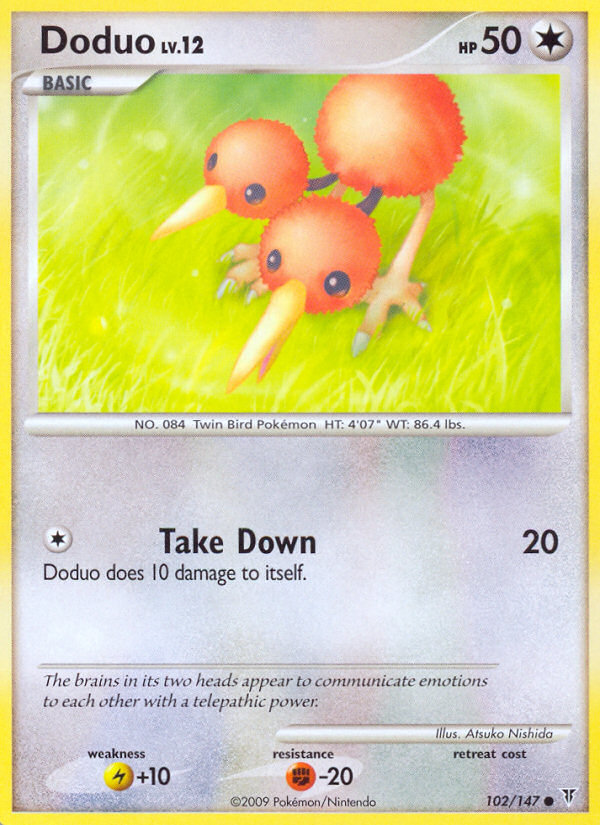 Doduo (102/147) [Platinum: Supreme Victors] | Good Games Cannington
