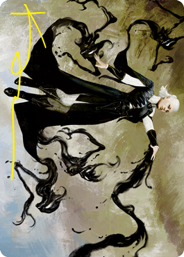 Shadewing Laureate Art Card (Gold-Stamped Signature) [Strixhaven: School of Mages Art Series] | Good Games Cannington