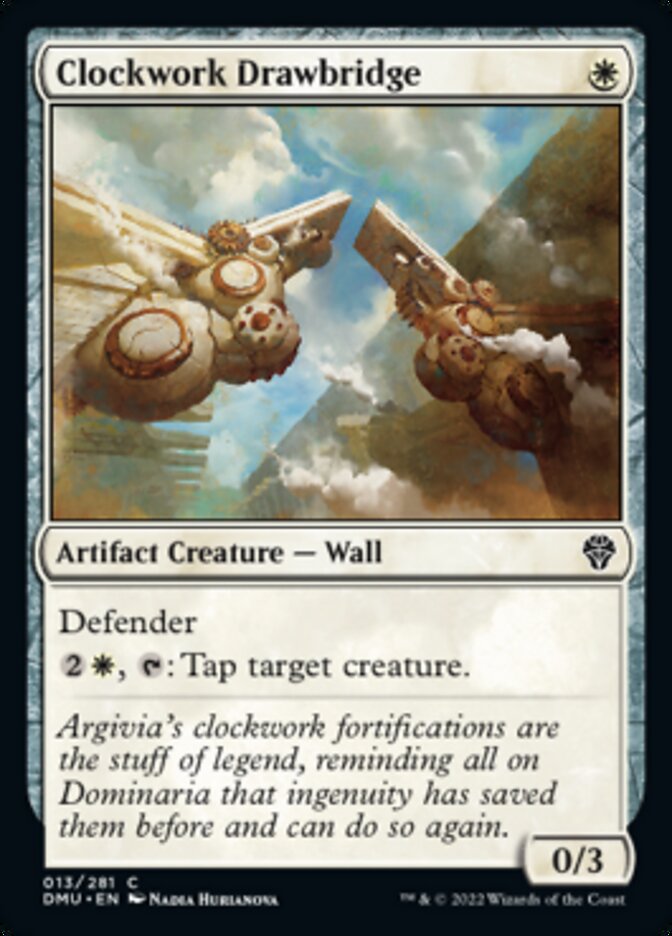 Clockwork Drawbridge [Dominaria United] | Good Games Cannington