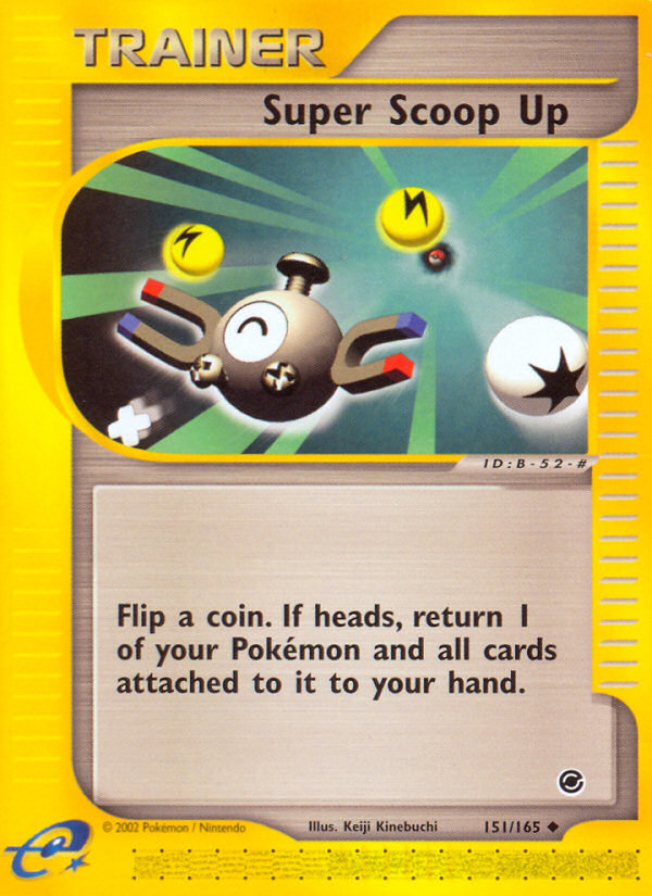 Super Scoop Up (151/165) [Expedition: Base Set] | Good Games Cannington