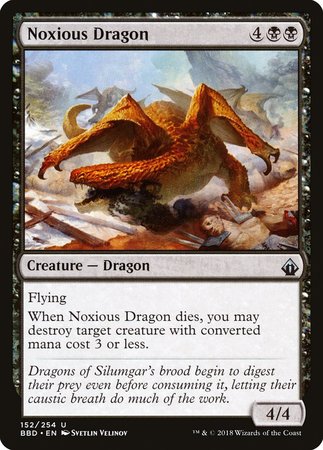 Noxious Dragon [Battlebond] | Good Games Cannington
