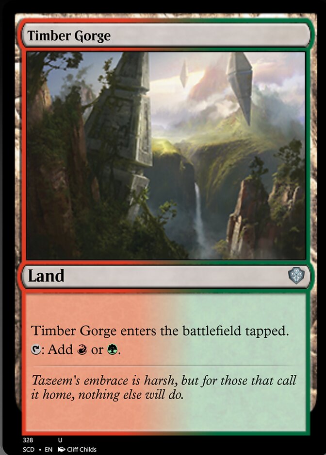 Timber Gorge [Starter Commander Decks] | Good Games Cannington