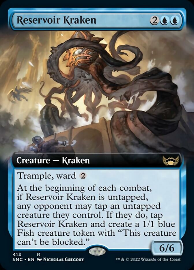 Reservoir Kraken (Extended Art) [Streets of New Capenna] | Good Games Cannington