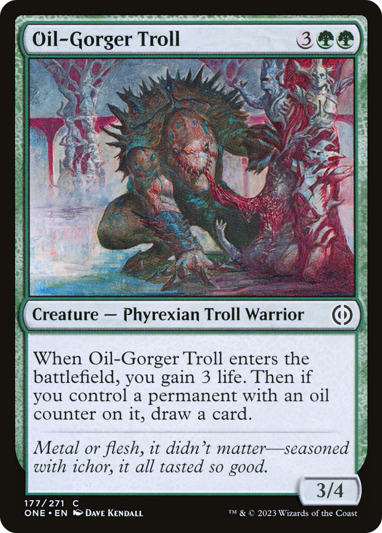 Oil-Gorger Troll [Phyrexia: All Will Be One] | Good Games Cannington