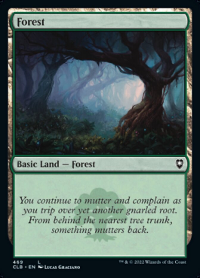 Forest (469) [Commander Legends: Battle for Baldur's Gate] | Good Games Cannington