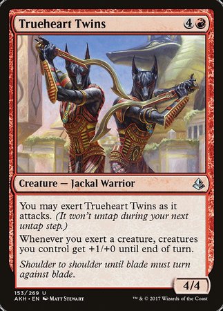 Trueheart Twins [Amonkhet] | Good Games Cannington