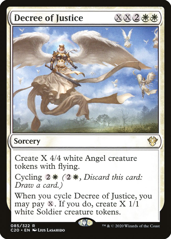 Decree of Justice [Commander 2020] | Good Games Cannington
