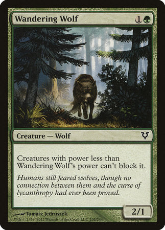 Wandering Wolf [Avacyn Restored] | Good Games Cannington