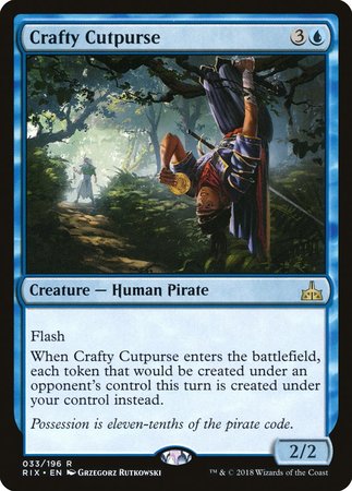 Crafty Cutpurse [Rivals of Ixalan] | Good Games Cannington