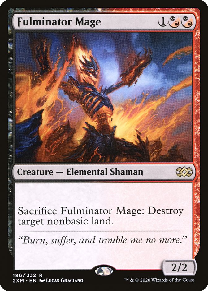 Fulminator Mage [Double Masters] | Good Games Cannington
