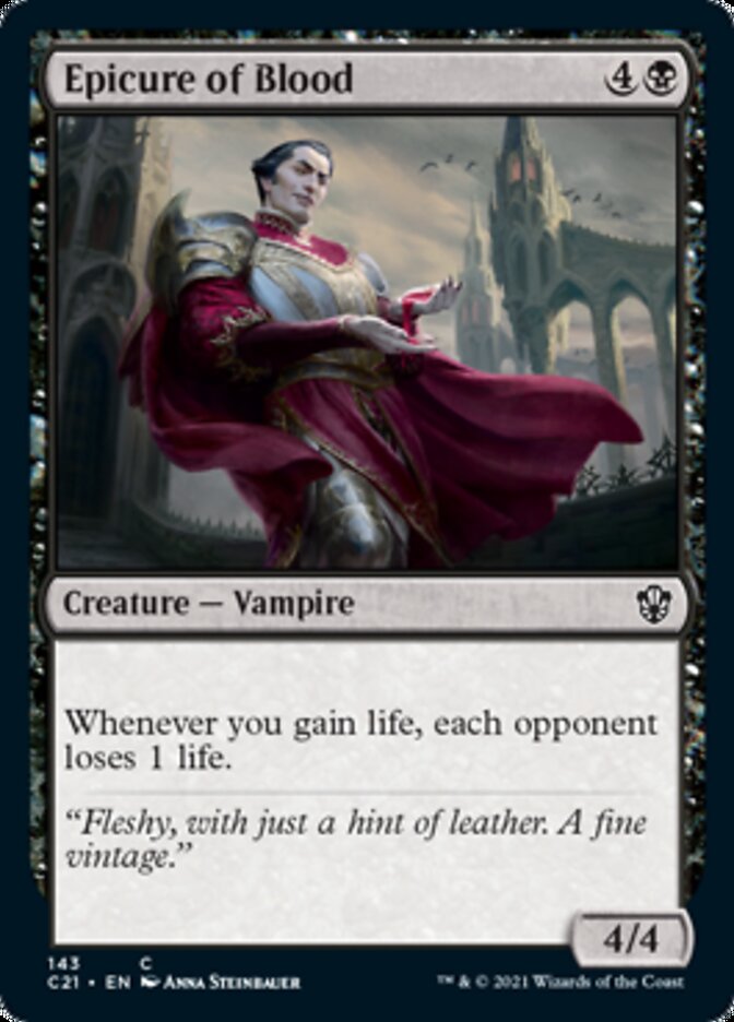 Epicure of Blood [Commander 2021] | Good Games Cannington