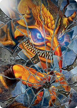 Reflection of Kiki-Jiki Art Card [Kamigawa: Neon Dynasty Art Series] | Good Games Cannington