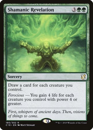 Shamanic Revelation [Commander 2019] | Good Games Cannington