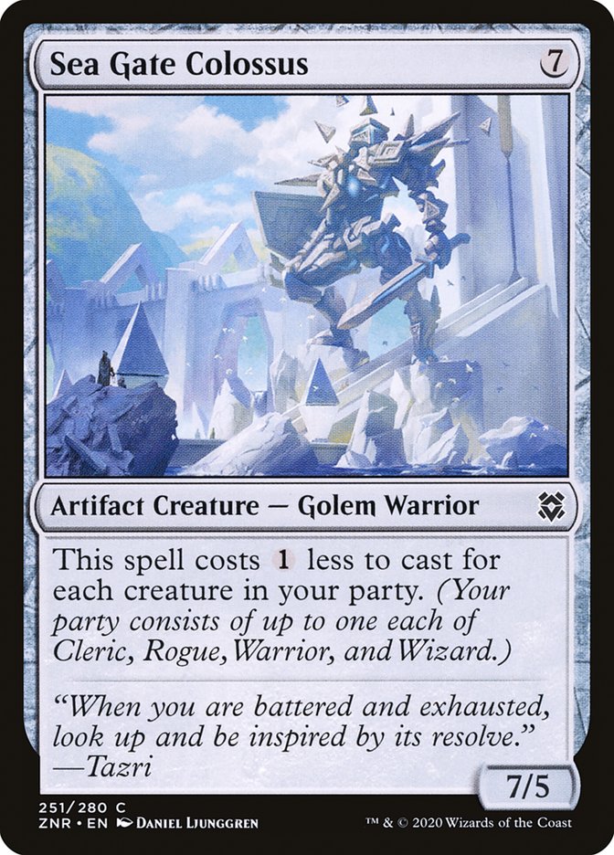 Sea Gate Colossus [Zendikar Rising] | Good Games Cannington