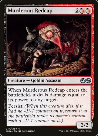 Murderous Redcap [Ultimate Masters] | Good Games Cannington