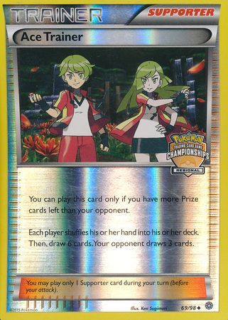 Ace Trainer (69/98) (Regional Championship Promo) [XY: Ancient Origins] | Good Games Cannington
