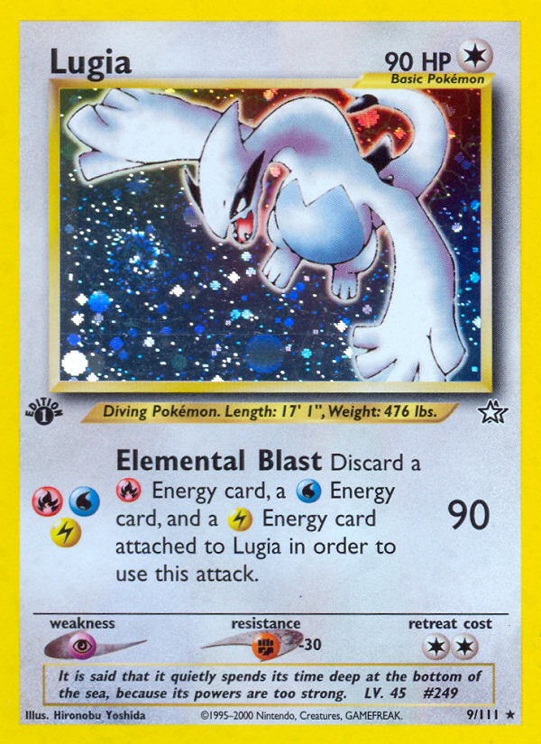 Lugia (9/111) [Neo Genesis 1st Edition] | Good Games Cannington