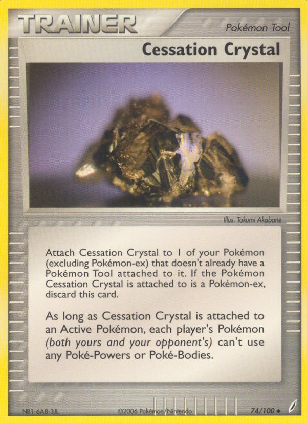 Cessation Crystal (74/100) [EX: Crystal Guardians] | Good Games Cannington