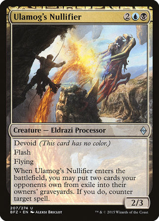 Ulamog's Nullifier [Battle for Zendikar] | Good Games Cannington