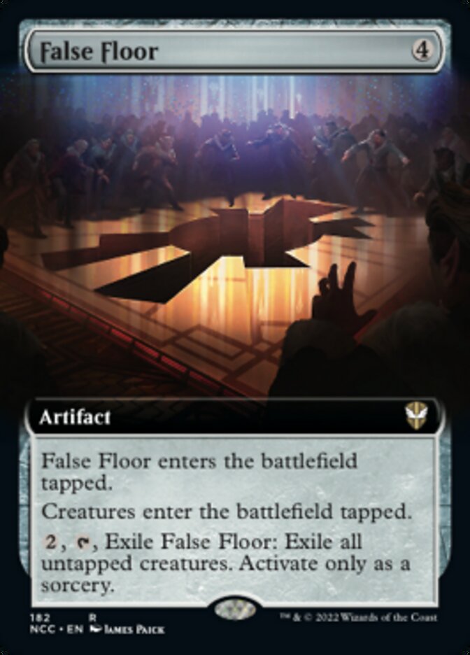 False Floor (Extended Art) [Streets of New Capenna Commander] | Good Games Cannington