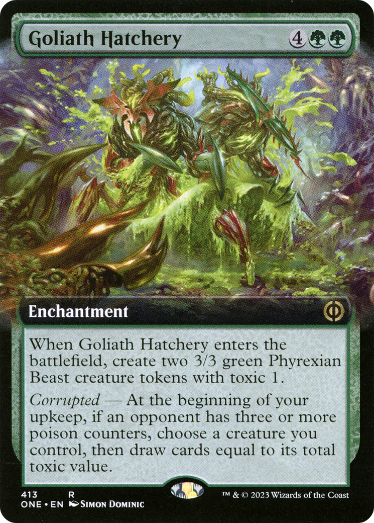 Goliath Hatchery (Extended Art) [Phyrexia: All Will Be One] | Good Games Cannington
