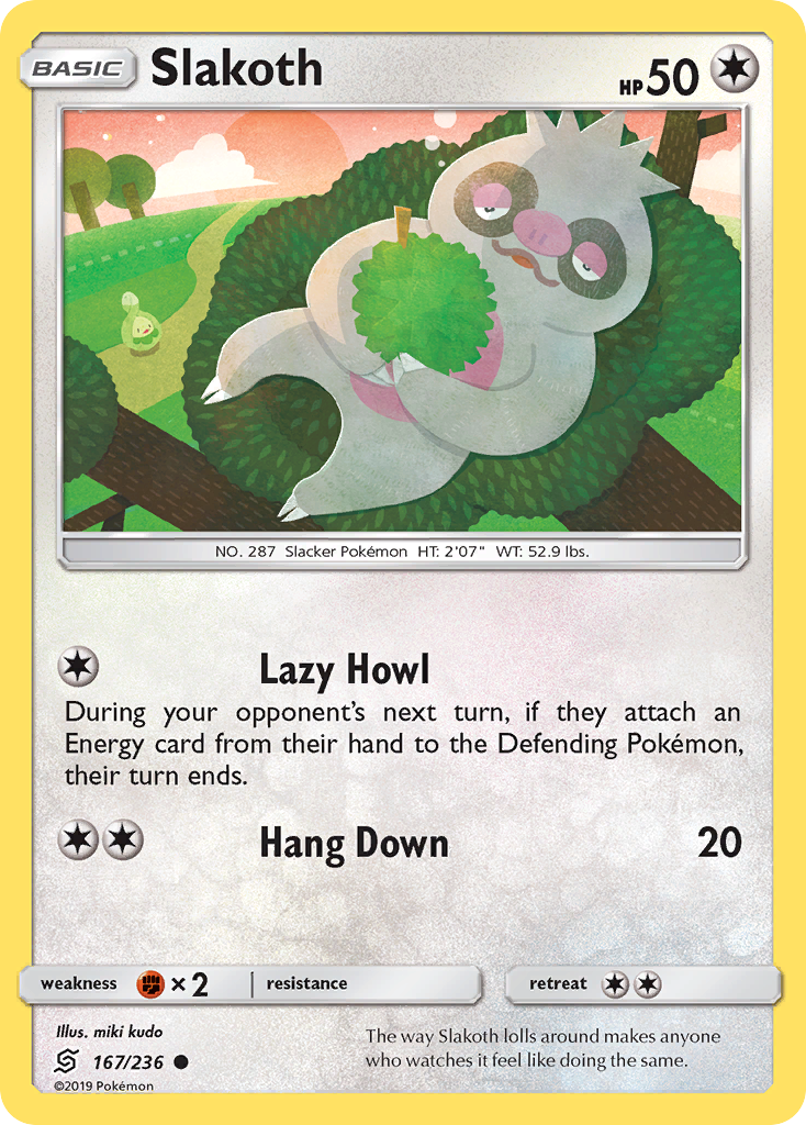 Slakoth (167/236) [Sun & Moon: Unified Minds] | Good Games Cannington