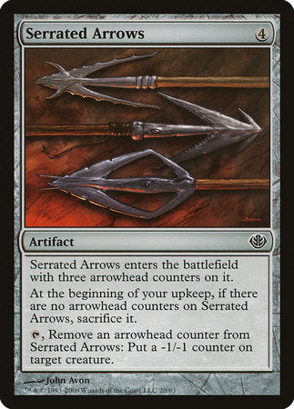 Serrated Arrows [Duel Decks: Garruk vs. Liliana] | Good Games Cannington
