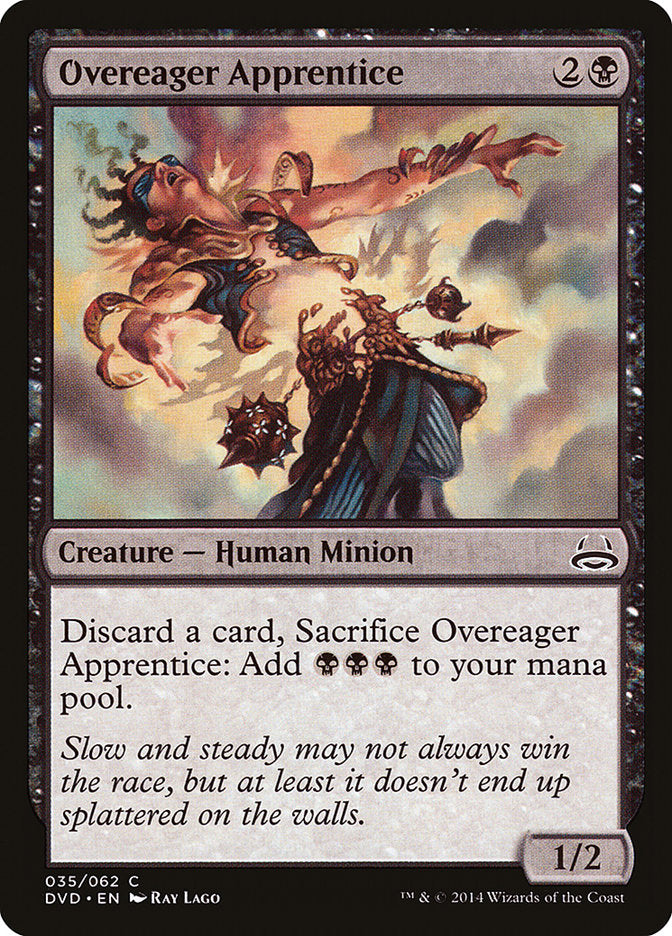 Overeager Apprentice (Divine vs. Demonic) [Duel Decks Anthology] | Good Games Cannington