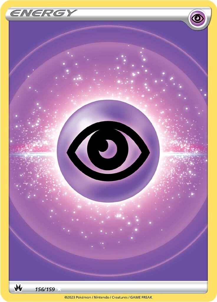 Psychic Energy (156/159) (Texture Full Art) [Sword & Shield: Crown Zenith] | Good Games Cannington