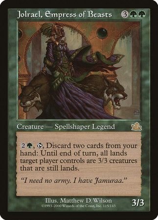Jolrael, Empress of Beasts [Prophecy] | Good Games Cannington