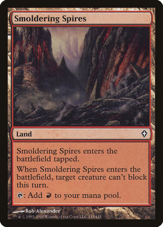 Smoldering Spires [Worldwake] | Good Games Cannington
