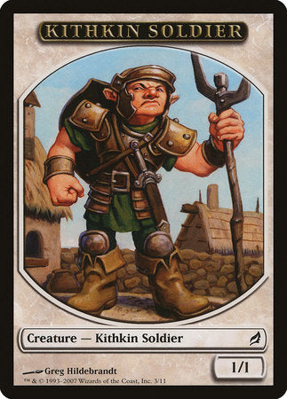 Kithkin Soldier Token [Lorwyn Tokens] | Good Games Cannington