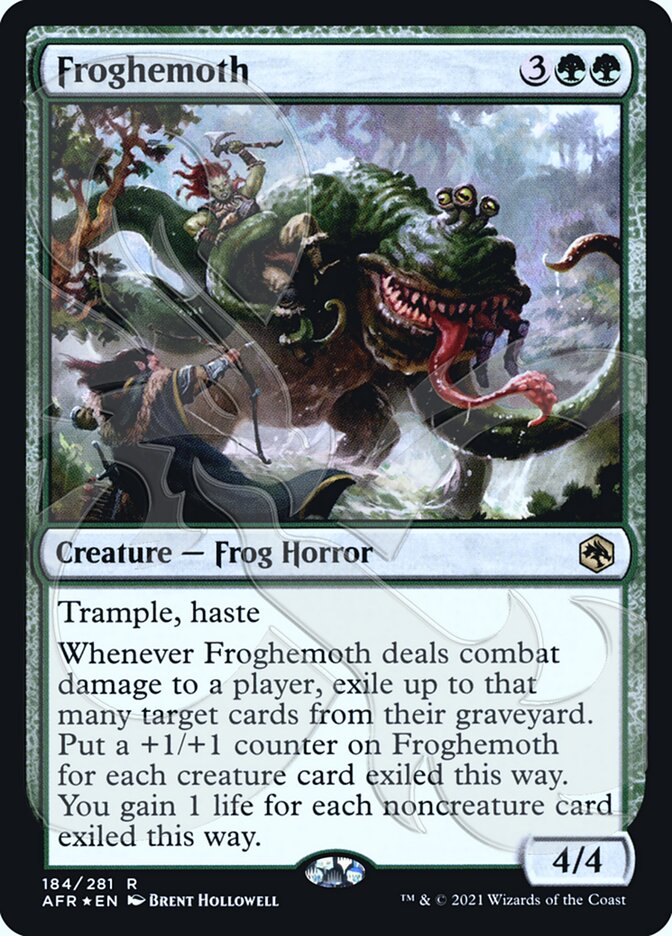 Froghemoth (Ampersand Promo) [Dungeons & Dragons: Adventures in the Forgotten Realms Promos] | Good Games Cannington