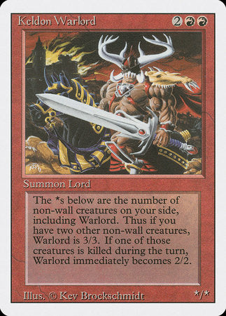 Keldon Warlord [Revised Edition] | Good Games Cannington