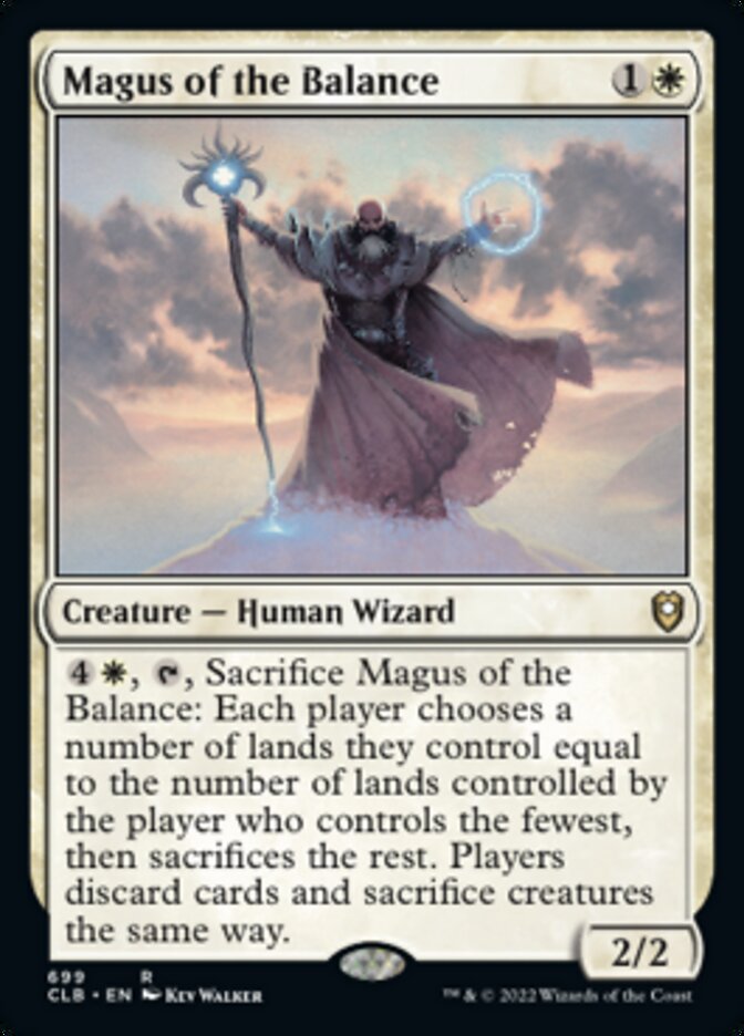 Magus of the Balance [Commander Legends: Battle for Baldur's Gate] | Good Games Cannington