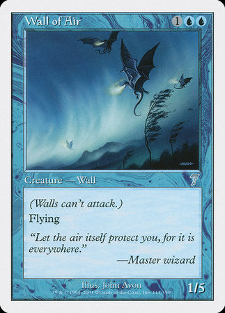 Wall of Air [Seventh Edition] | Good Games Cannington