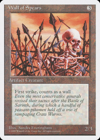 Wall of Spears [Fourth Edition] | Good Games Cannington