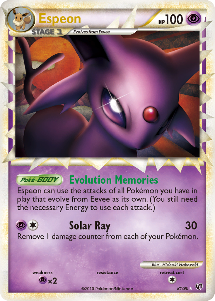 Espeon (81/90) [HeartGold & SoulSilver: Undaunted] | Good Games Cannington