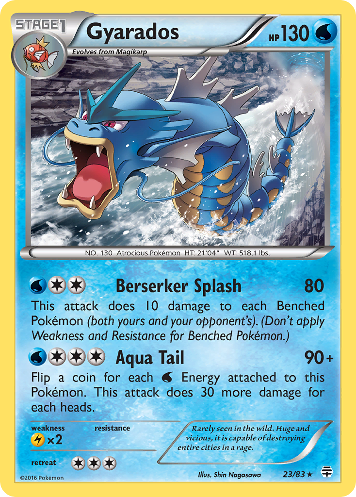 Gyarados (23/83) [XY: Generations] | Good Games Cannington