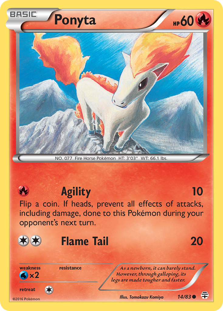 Ponyta (14/83) [XY: Generations] | Good Games Cannington