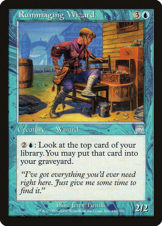 Rummaging Wizard [Onslaught] | Good Games Cannington