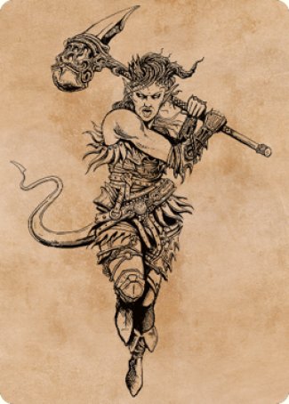 Karlach, Fury of Avernus Art Card (54) [Commander Legends: Battle for Baldur's Gate Art Series] | Good Games Cannington