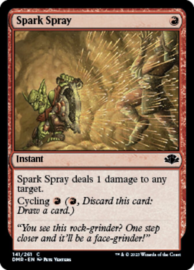 Spark Spray [Dominaria Remastered] | Good Games Cannington