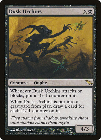 Dusk Urchins [Shadowmoor] | Good Games Cannington