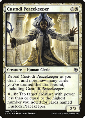 Custodi Peacekeeper [Conspiracy: Take the Crown] | Good Games Cannington