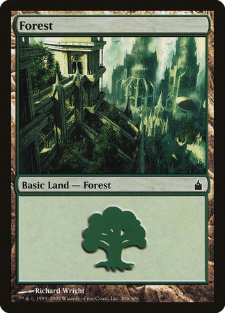 Forest (306) [Ravnica: City of Guilds] | Good Games Cannington
