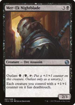 Mer-Ek Nightblade [Iconic Masters] | Good Games Cannington