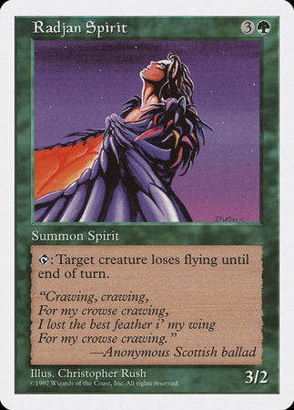 Radjan Spirit [Fifth Edition] | Good Games Cannington