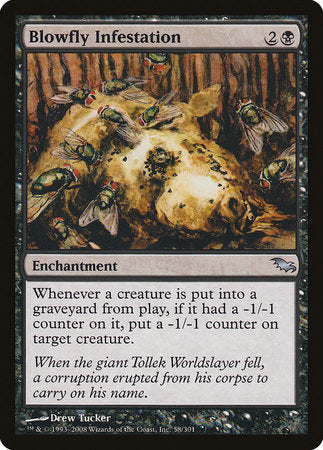 Blowfly Infestation [Shadowmoor] | Good Games Cannington